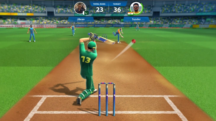 Cricket League mod apk for PC